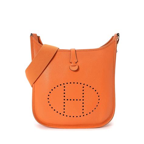 hermes crossbody bag orange.